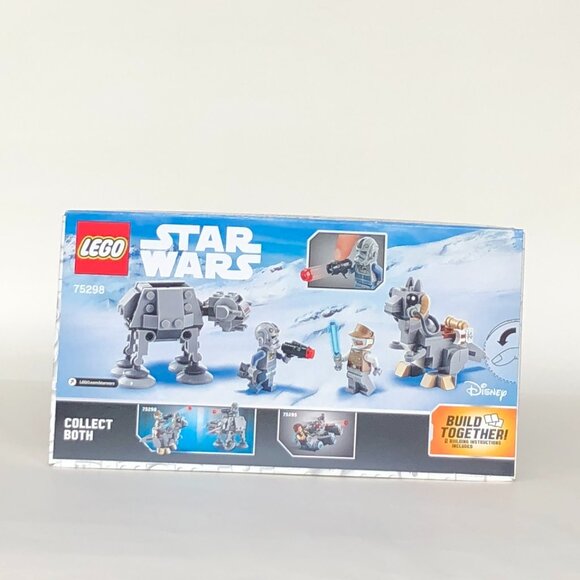 Brand New Lego Star Wars AT-AT vs Tauntaun Microfighters 75298 - Picture 7 of 9